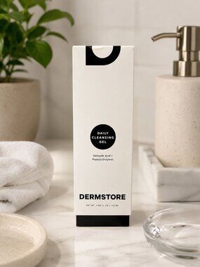Dermstore Daily Cleansing Gel Salicylic Acid Papaya Enzymes 4.85oz New Skincare